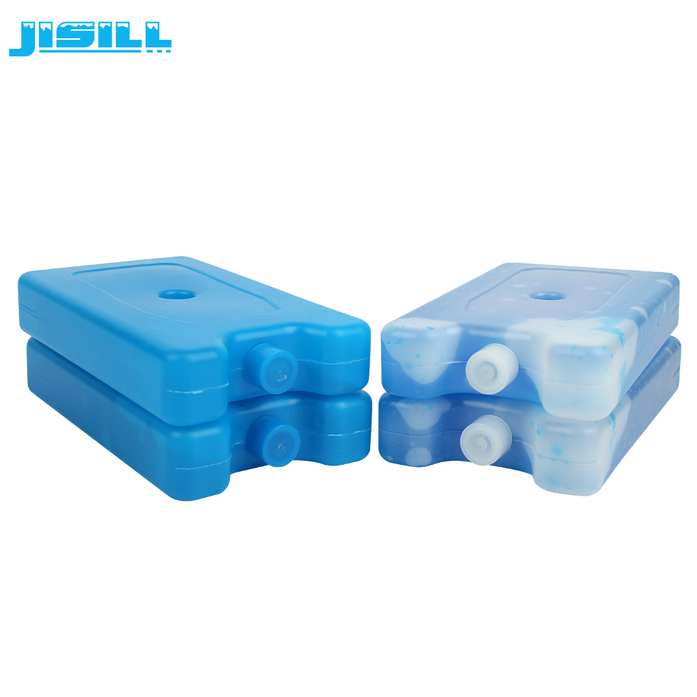 Factory Supply 400ML HDPE Plastic Non-Toxic Gel Food Safe Cooler Bag Gel Freezer Block for Cold Storage