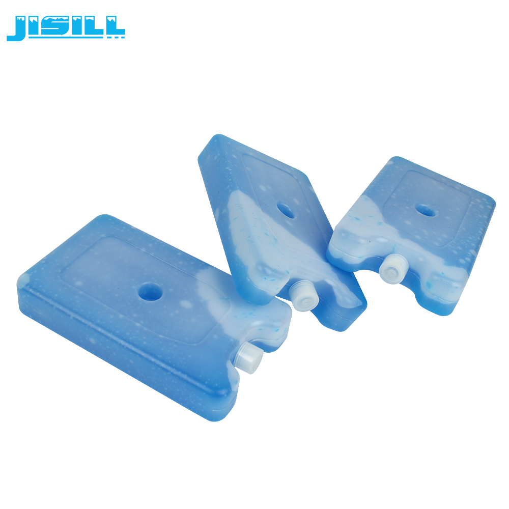 Factory Supply 400ML HDPE Plastic Non-Toxic Gel Food Safe Cooler Bag Gel Freezer Block for Cold Storage