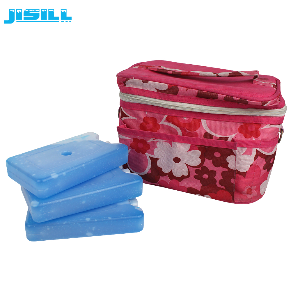 Factory Supply 400ML HDPE Plastic Non-Toxic Gel Food Safe Cooler Bag Gel Freezer Block for Cold Storage